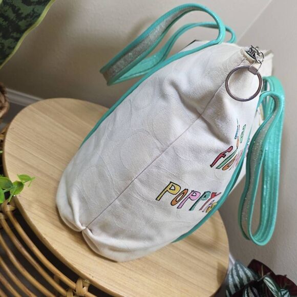 Coach Poppy “Is a Girl Glam Graffiti” Tote - Picture 13 of 16